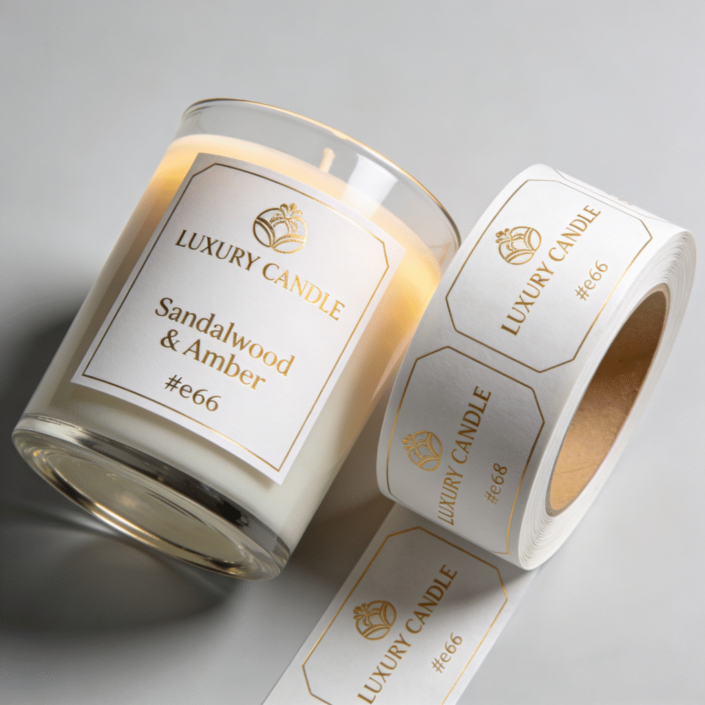 candle labels