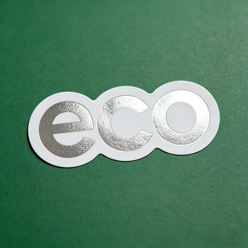 silver foil for label